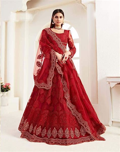 Red Indian Wedding Dresses