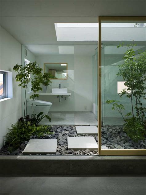 Japanese Home With Modern Atrium Designs And Ideas On Dornob