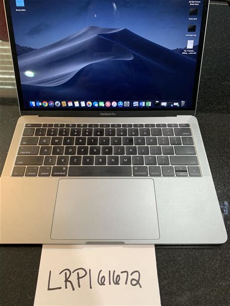Macbook Pro 2017 No Touch Bar 13 Gray 128 Gb 16 Gb Lrpi61672