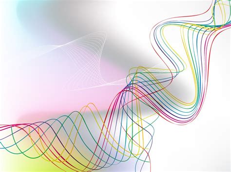 Abstract Color Ribbon Graphics Vector Art And Graphics