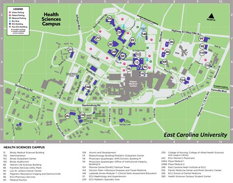 East Carolina Campus Map Images And Photos Finder