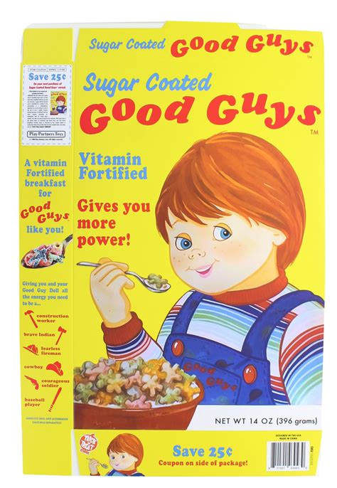 Childs Play 2 Good Guys Cereal Box Chucky Doll Accessory