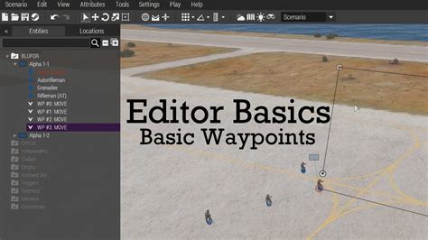 Editor Basics Basic Waypoints Youtube