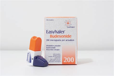 Easyhaler Budesonide 200microgramsdose Dry Powder Inhaler Orion