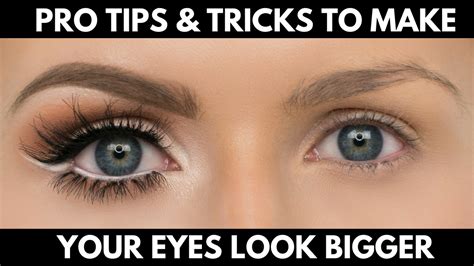 Different lids require different application methods, and. How to Make Your Eyes Appear Bigger - byKatiness