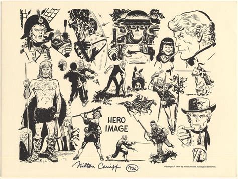 Milton Caniff Hero Image 1978 Catawiki