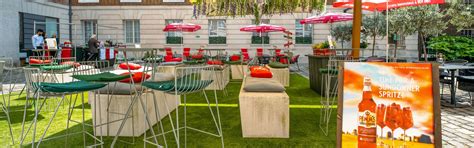London Courtyard Summer Pop Up Venue Apex Hotels