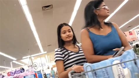 bulge watching in walmart mom and daughter youtube
