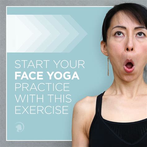 the perfect exercise to kick start your face yoga practice face yoga facial exercises face