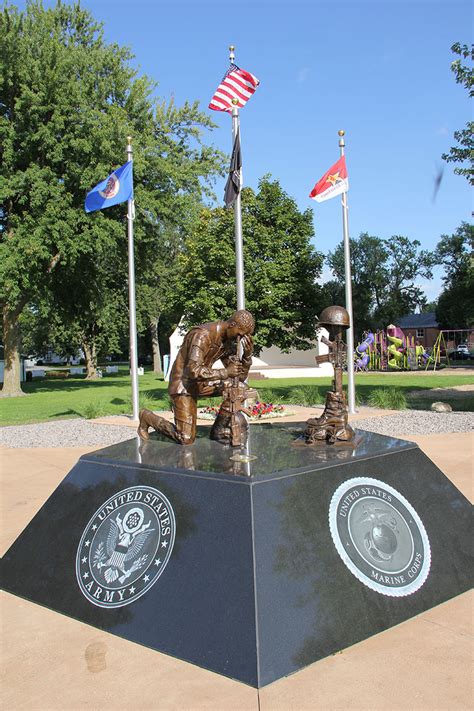 Veteran Memorials Minneapolis Granite Monuments