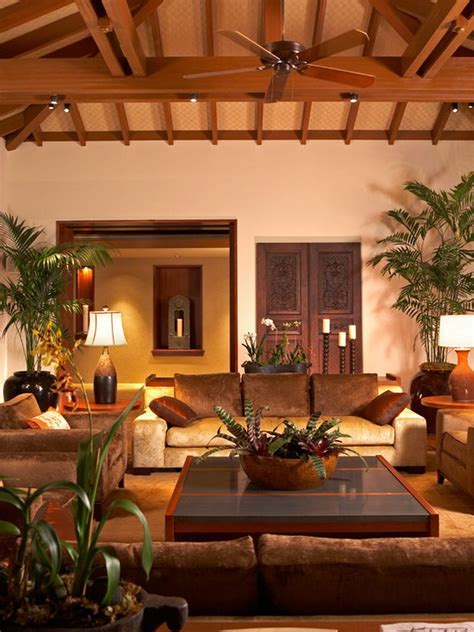 Perfect Look Of Modern Balinese Inspired Living Room Astounding