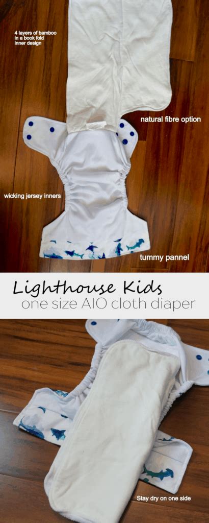 Lighthouse Kids Aio Cloth Diaper Review Simply Mom Bailey