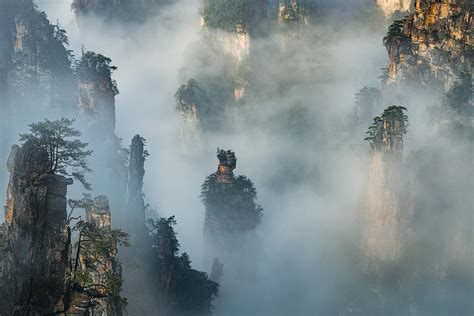 Wulingyuan Scenic Area Photograph By Simoon Pixels