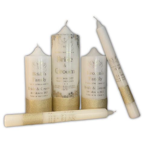 Unity Candle Set Church Candles
