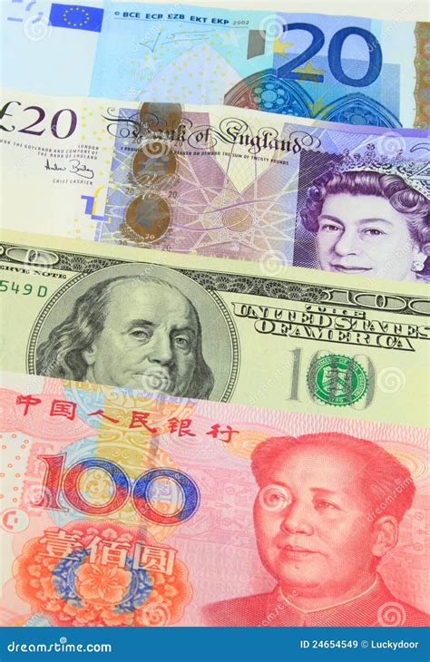 Major Currencies Royalty Free Stock Images Image 24654549