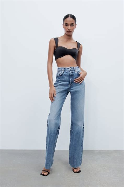 Zara Straight Full Length Jeans Peacecommission Kdsg Gov Ng