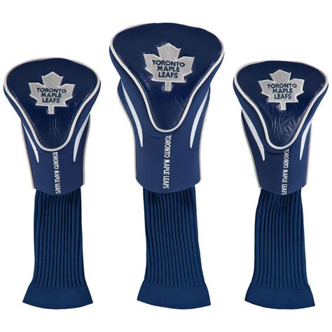 Toronto Maple Leafs 3 Pack Golf Contour Sock Headcovers Mintfabstore