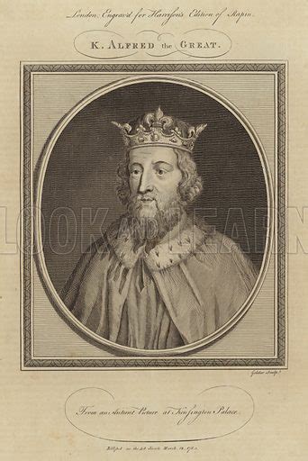 King Alfred The Great Stock Image Look And Learn
