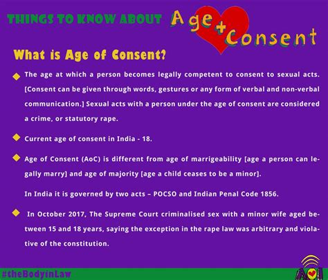 The Body Of Law Age Consent Agents Of Ishq