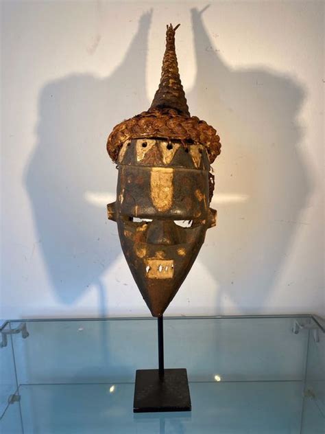 Mask 1 Wood Pigments Salampasu Belgian Congo Catawiki