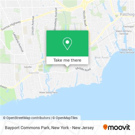 How To Get To Bayport Commons Park In Bayport Ny By Bus Or Train