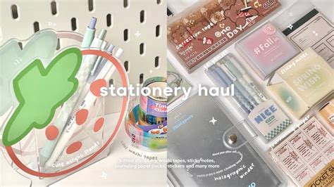 A Huge Stationery Haul🧾🖇🍓 Ft Journalsay Youtube