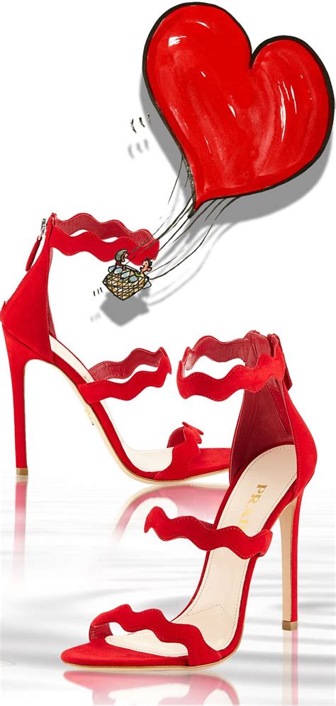 Red Prada Heels For A Sexy Valentines Day Outfit Or To Wear With Oh La