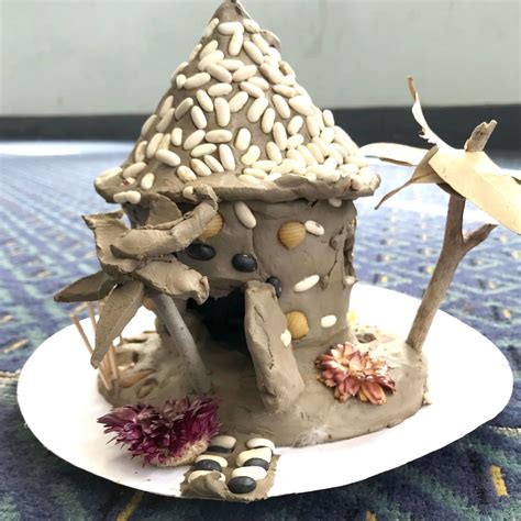 How To Make A Fairy House For Kids With Air Dry Clay
