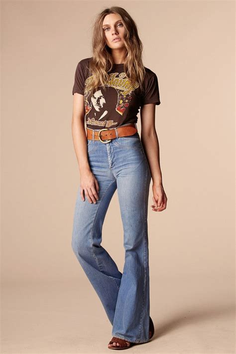 Resultado De Imagen Para Mujeres De Jeans Y Cinturones AÑos 70 Vintage Stlye 70s Outfits