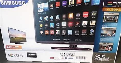 Awesome Samsung 32 Class 31 5 Diag 1080p Smart Led Hdtv Un32h5201af Brand New For Sale