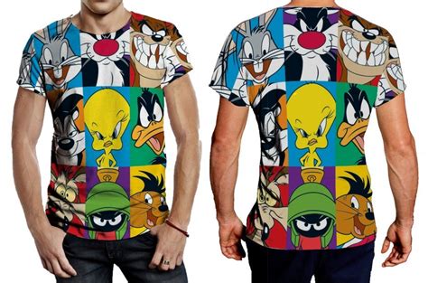 Looney Tunes Characters Tee Men T Shirts