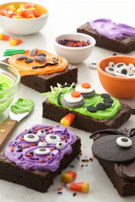 Make Your Own Halloween Brownies