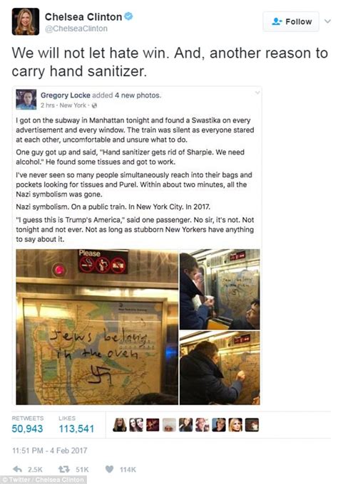 New Yorkers Removed Swastikas From The Subway Daily Mail Online