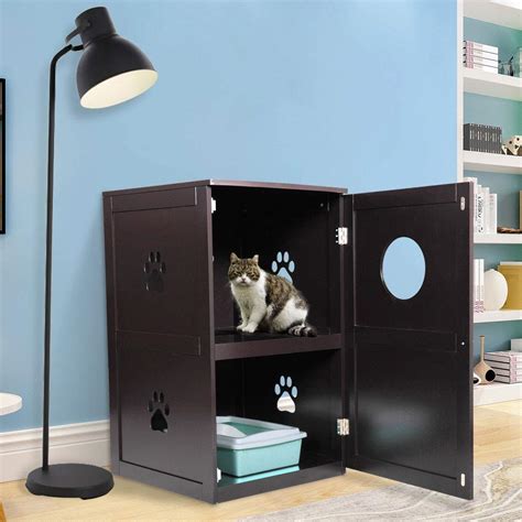 Buy 4everwinner Cat Litter Box Enclosure Furniture Cat House Hidden