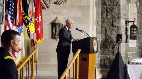 Leon Panetta At West Point Thayer Award Speech Youtube