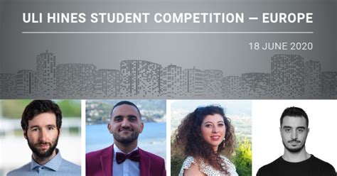 Inaugural Winners Announced For Uli Hines Student Competition Hines