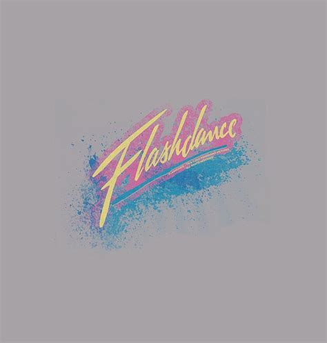 Flashdance Spray Logo Digital Art By Brand A
