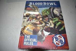 Blood Bowl Second Season The Official Rules Pack W Cheat Sheet