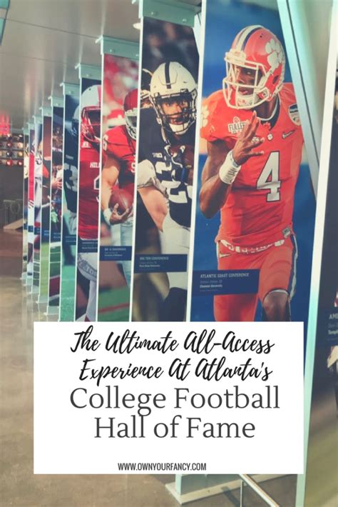 The Ultimate All Access Experience At Atlantas College Football Hall