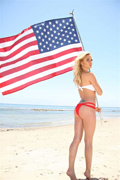 50 American Flag Bikini Babes Bein All Usa And Stuff Wooo Cool Dump