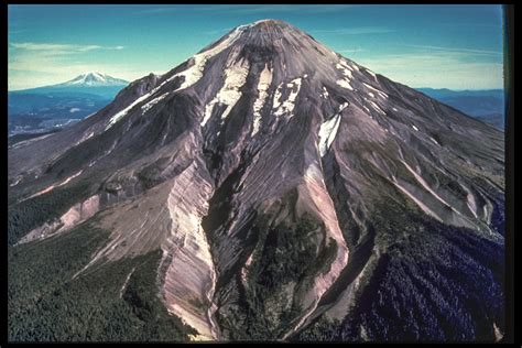 Aerial Photo Of Mount St Helens Volcano Pre 1980 Eruption