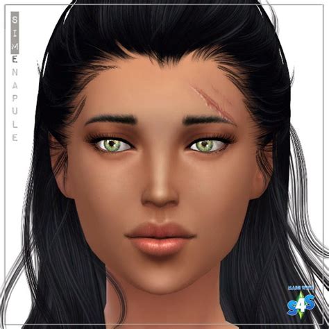 My Sims 4 Blog Scars By Ronja