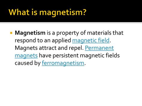 Ppt Magnetism Powerpoint Presentation Free Download Id2697990