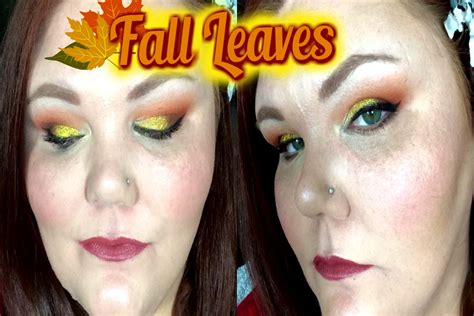 Fall Leaves Makeup Tutorial Coastal Scents 252 Ultimate Palette Youtube