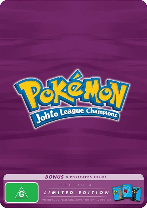 Pokemon Johto League Champions Season 4 Limited Edition Amazon