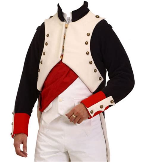 Napoleonic Uniforms Napoleon Bonaparte Jacket Coatee Napoleonic