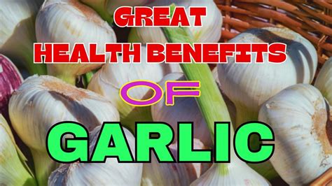 Benefits Of Eating Raw Garlic Daily Health Benefits Of Garlic Youtube