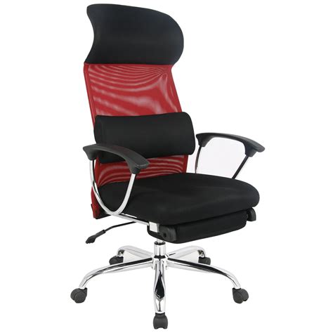 It has good build quality, coming out of canada, with a weight capacity of 350 lbs. TygerClaw Ergonomic Office Chair with Headrest, High-Back, Black and Red, Mesh | Grand & Toy