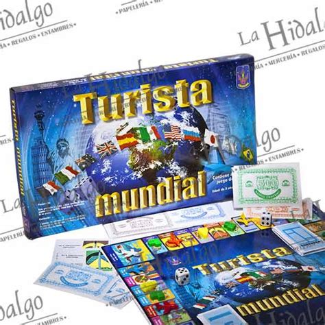 Juego De Mesa Turista Mundial Grande Pz La Hidalgo