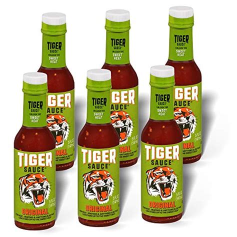 Try Me Sauces Tiger Sauce Original 5 Fluid Ounce Pack Of 6